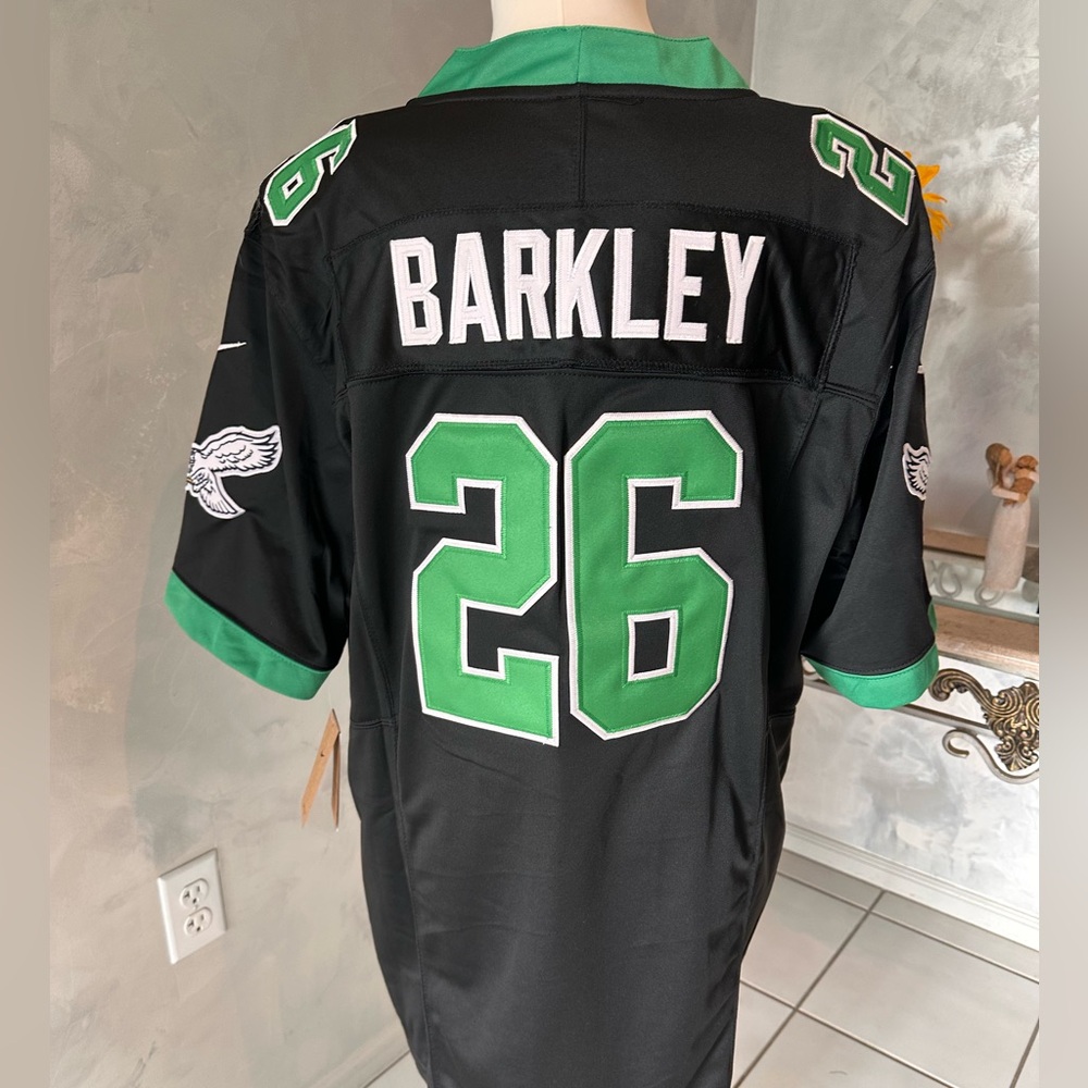 Eagles NFL On Field Nike Jersey w/tags - #26 Barkley - Super Bowl LIX Edition